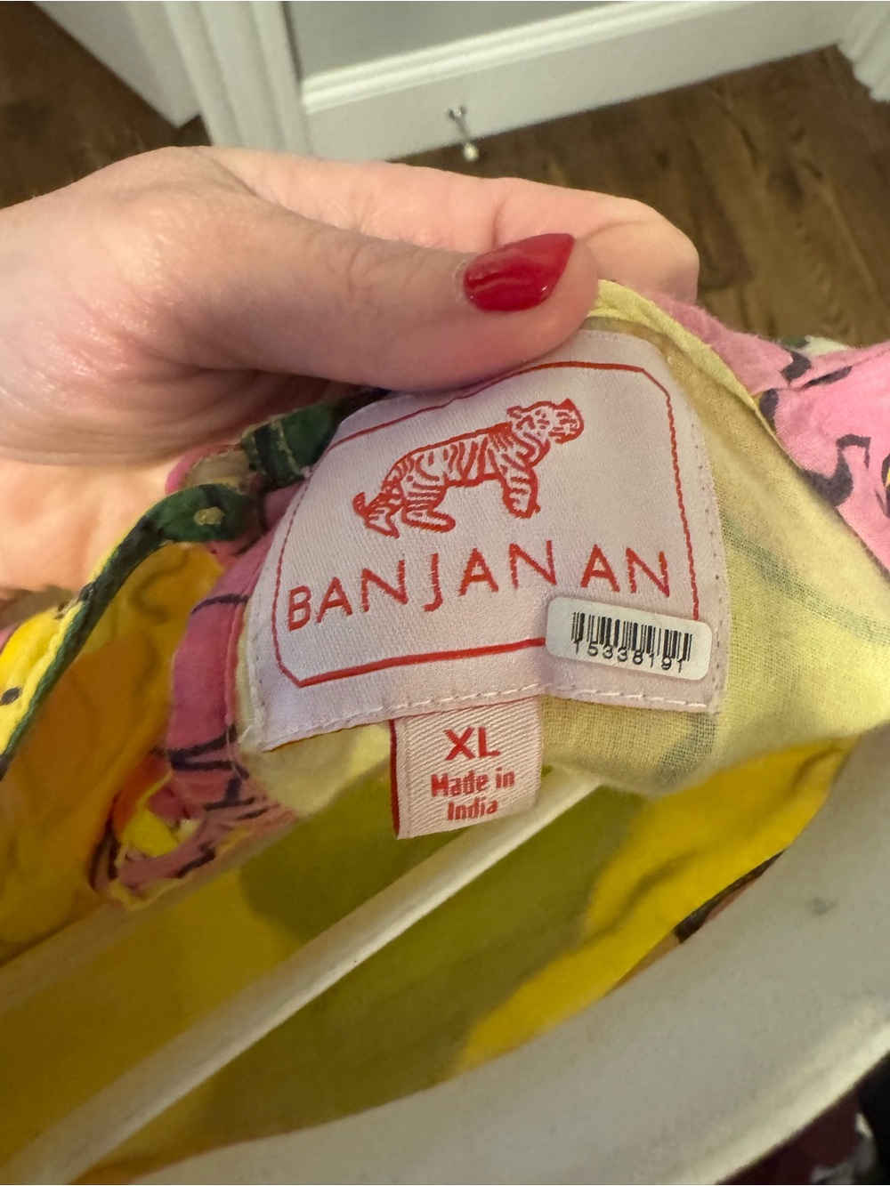 Banjanan Gracia Yellow Mini Dress with Pink Floral Print - Picture 5 of 5
